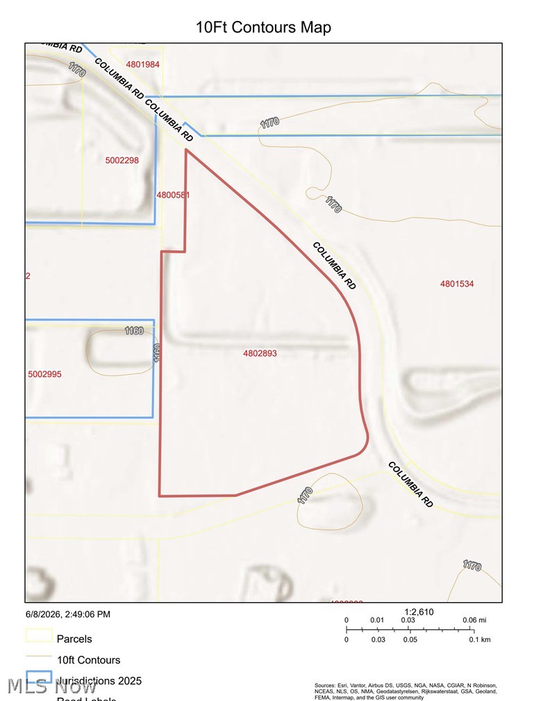 V/l Approx 7.59 Acres Columbia Road Richfield OH 44286