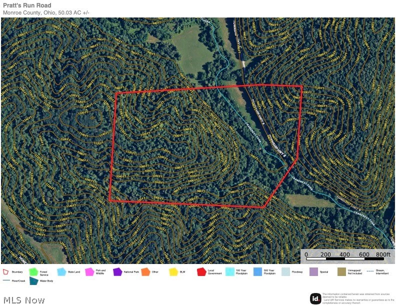 0 Pratts Run Road Clarington OH 43793