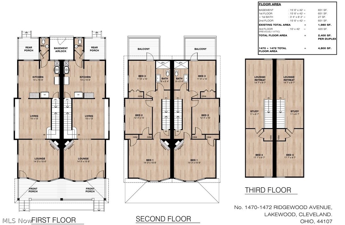 1470-72 Ridgewood Avenue Lakewood OH 44107