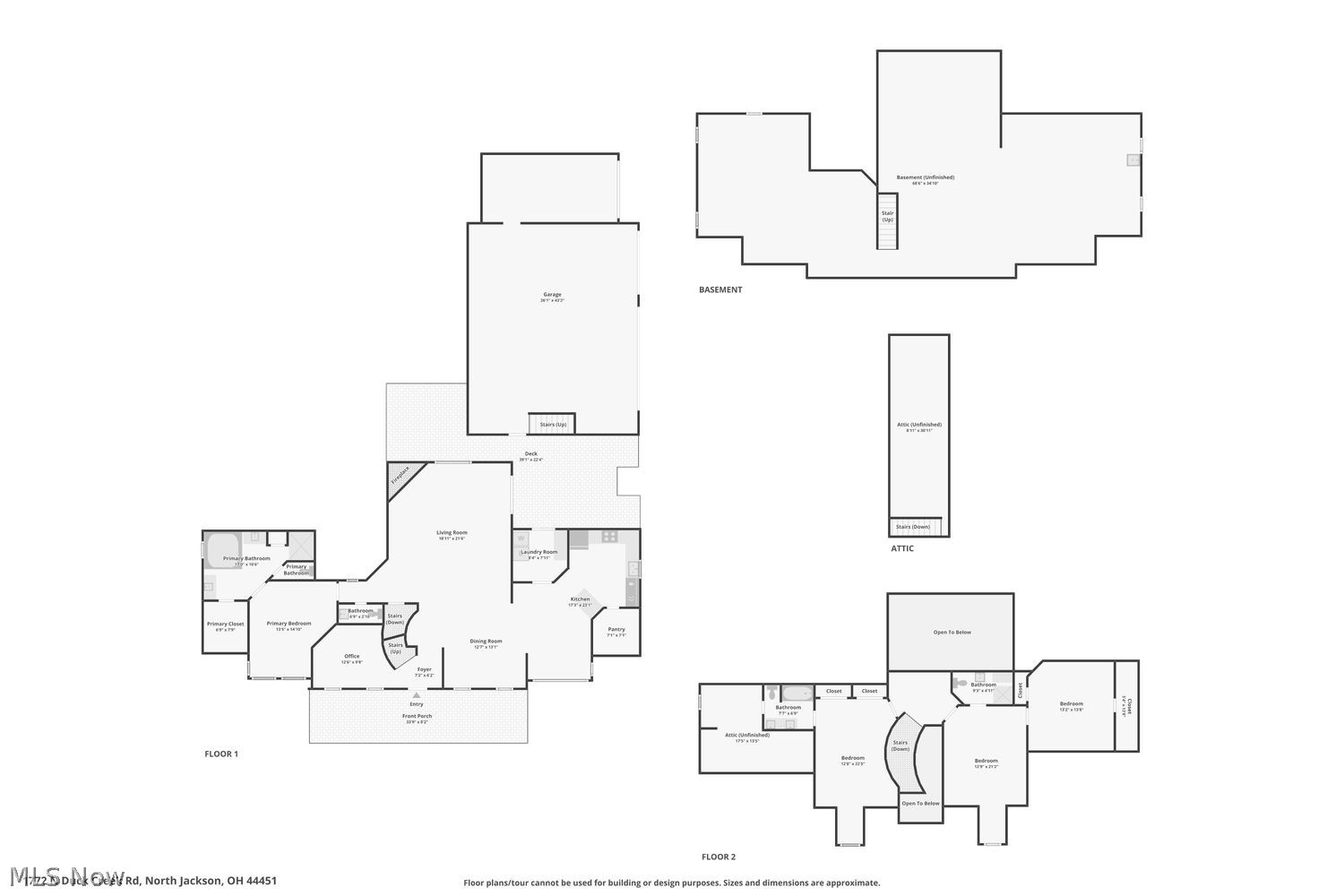 1772 N Duck Creek Road North Jackson OH 44451