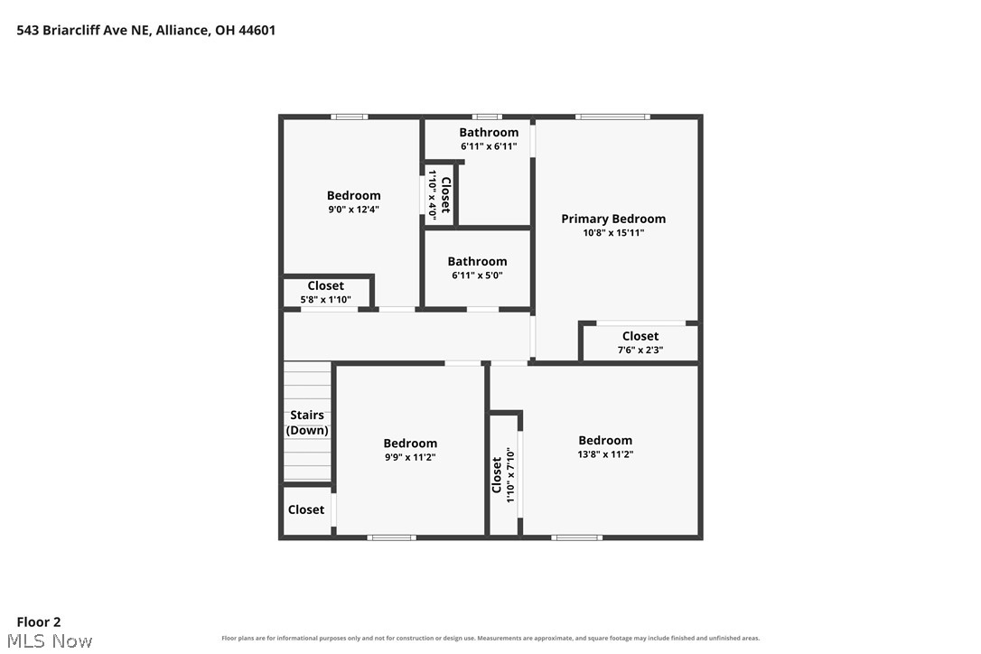 543 Briarcliff Avenue Alliance OH 44601