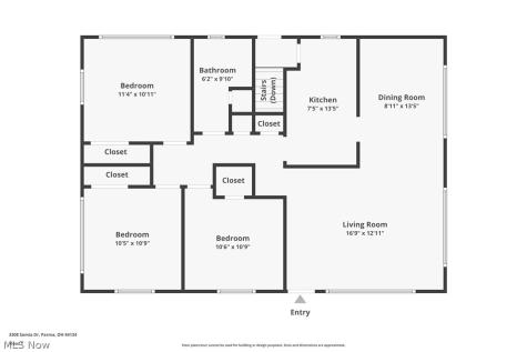 3308 Somia Drive Parma OH 44134