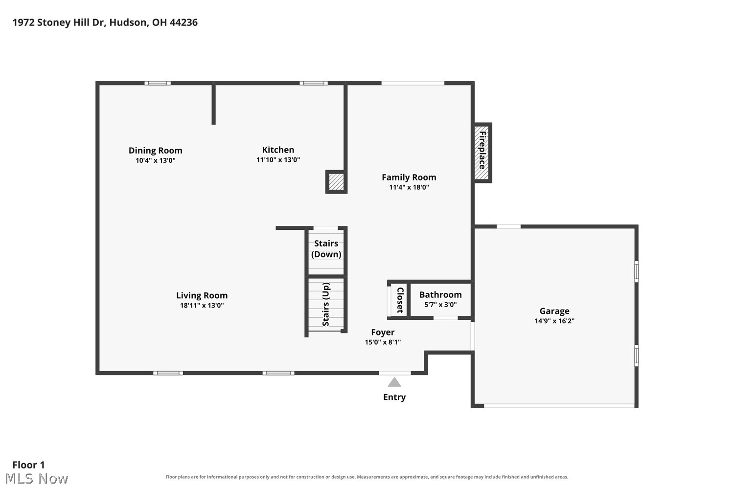 1972 Stoney Hill Drive Hudson OH 44236