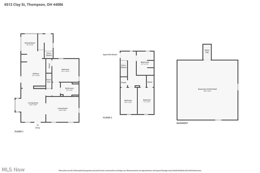 6512 Clay Street Thompson OH 44086