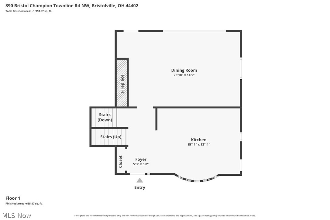 890 Bristol Champion Townline Road NE Bristolville OH 44402