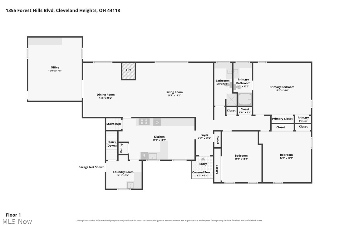 1355 Forest Hills Boulevard Cleveland Heights OH 44118