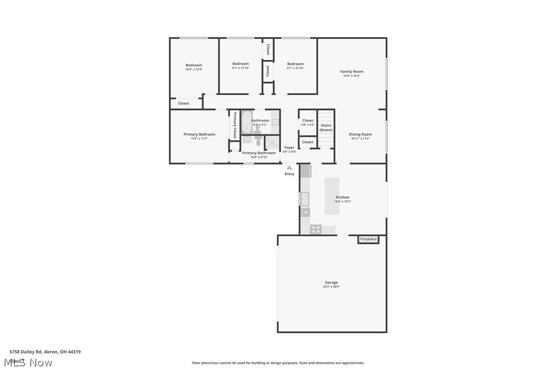 5758 Dailey Road New Franklin OH 44319