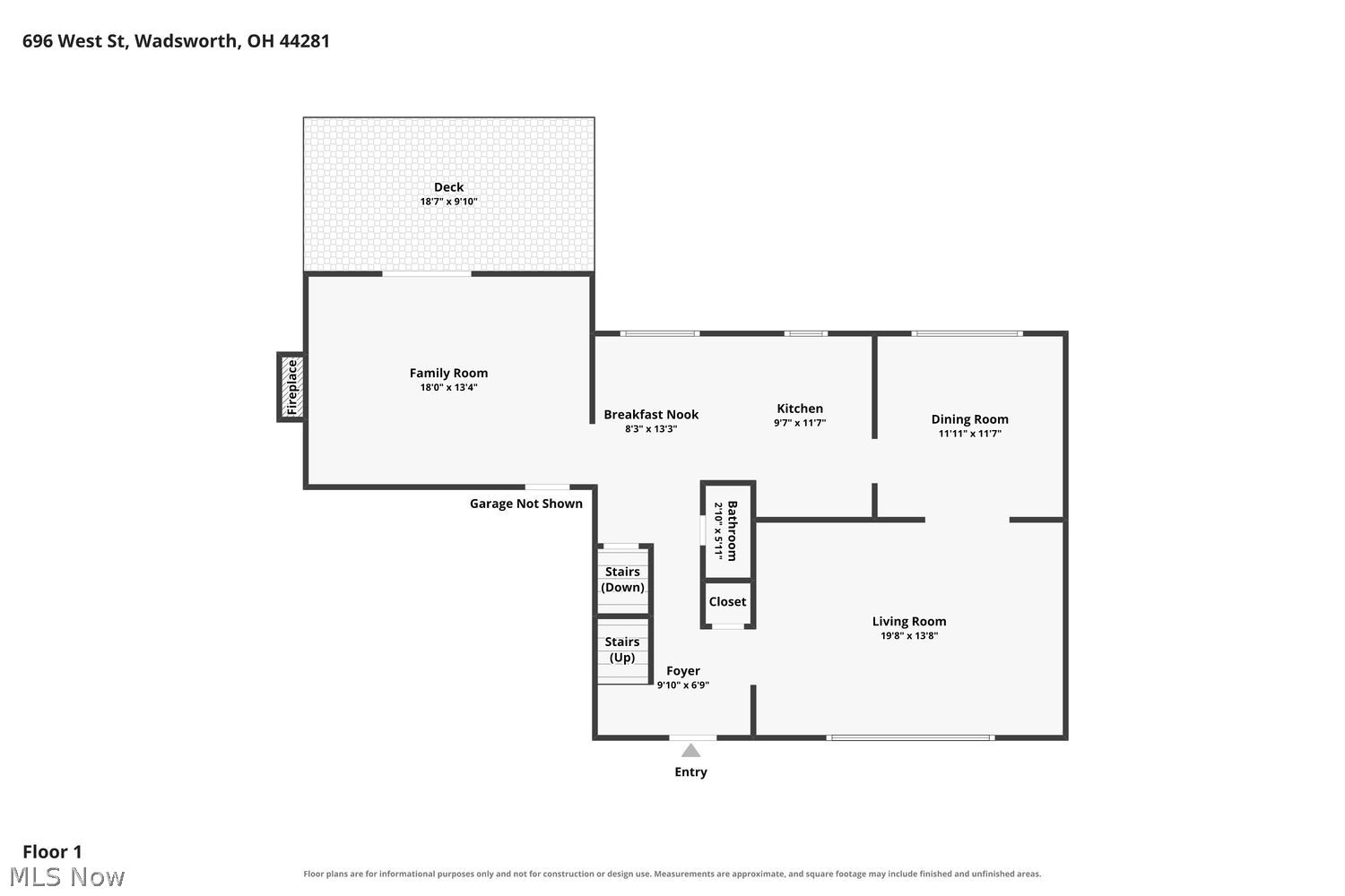 696 West Street Wadsworth OH 44281