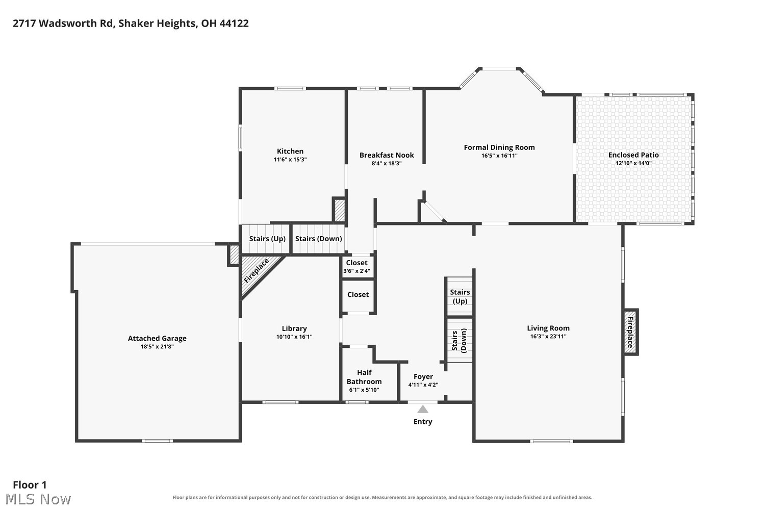 2717 Wadsworth Road Shaker Heights OH 44122