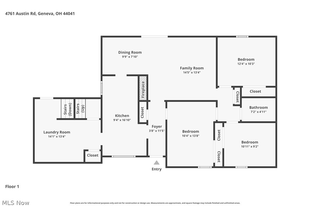 4761 Austin Road Geneva OH 44041