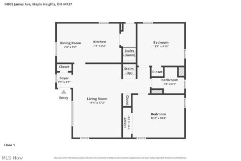 14902 James Avenue Maple Heights OH 44137