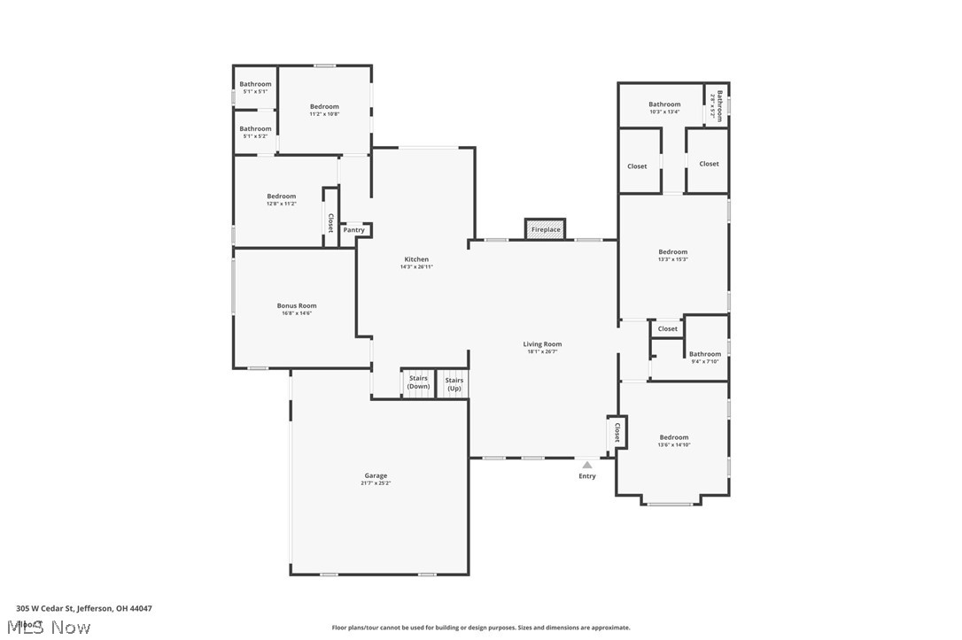 305 W Cedar Street Jefferson OH 44047