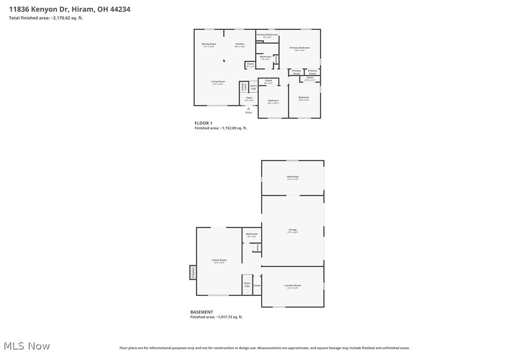 11836 Kenyon Drive Hiram OH 44234