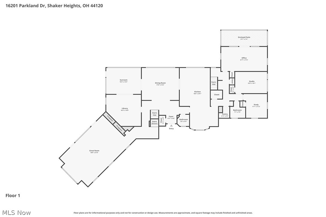 16201 Parkland Drive Shaker Heights OH 44120