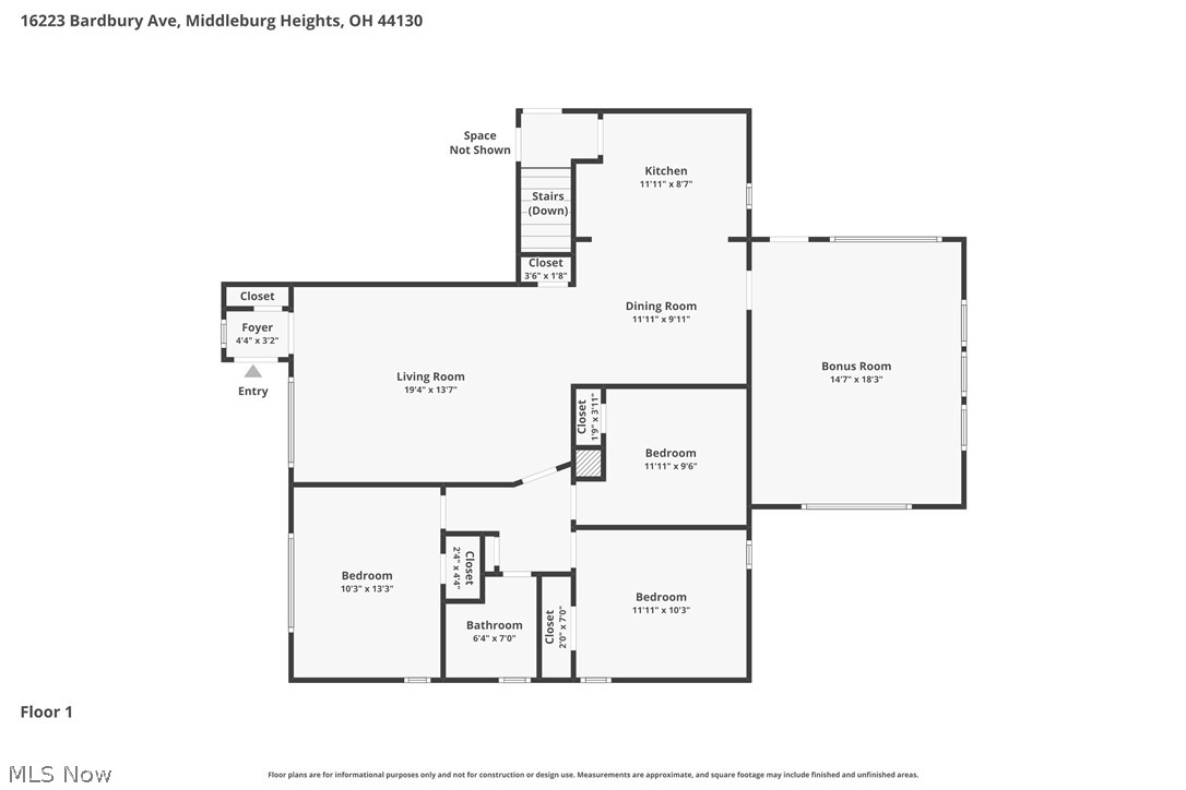 16223 Bardbury Avenue Middleburg Heights OH 44130