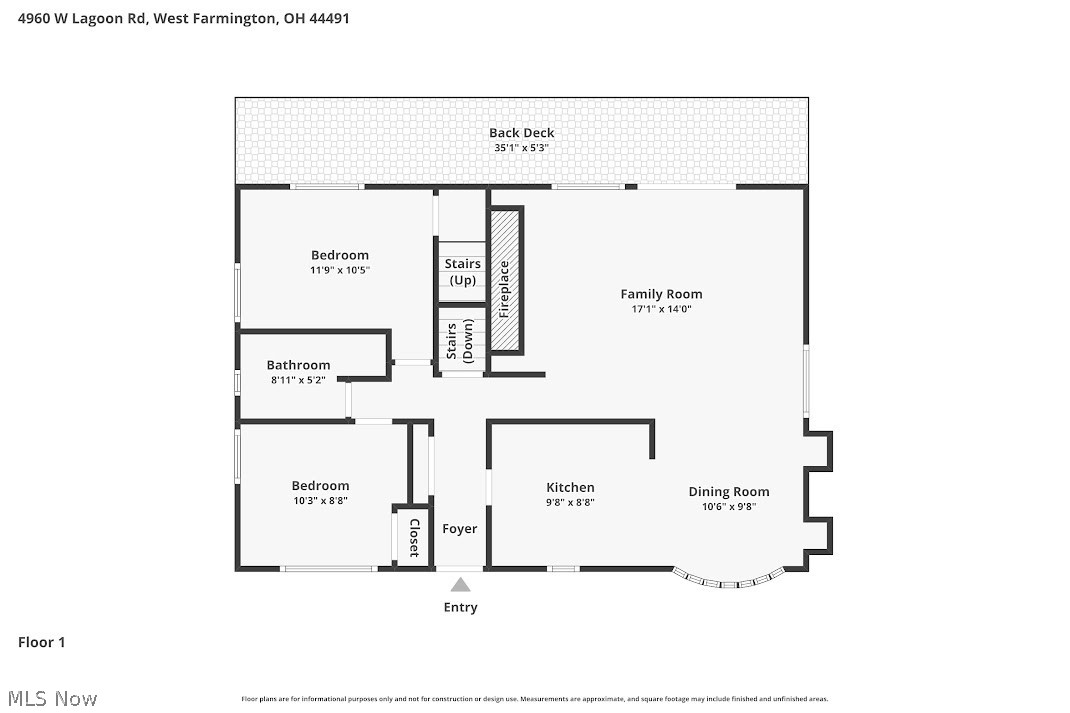 4960 W Lagoon Road West Farmington OH 44491