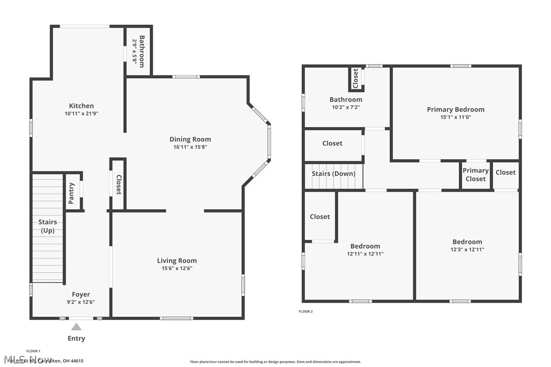 66 4th Street NE Carrollton OH 44615