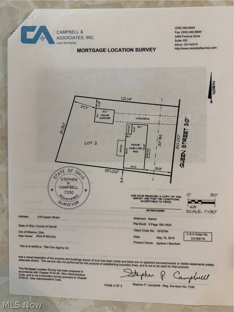 516 Queen Street Minerva OH 44657