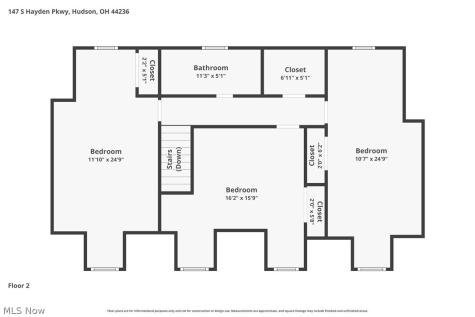 147 S Hayden Parkway Hudson OH 44236