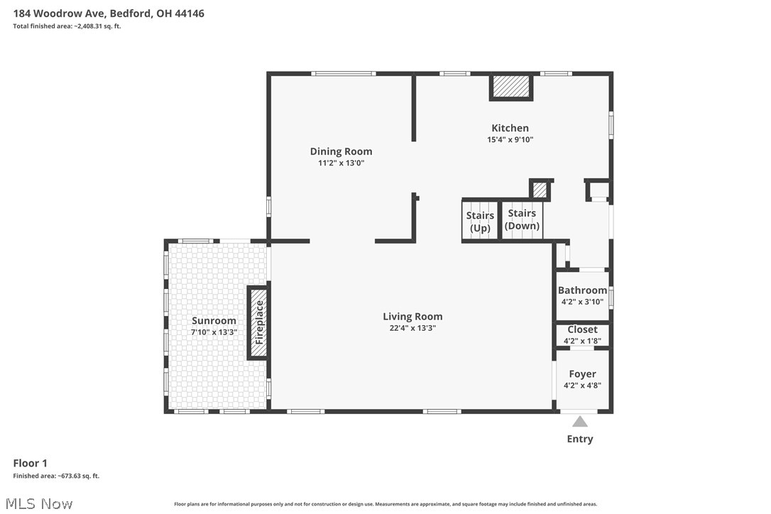 184 Woodrow Avenue Bedford OH 44146