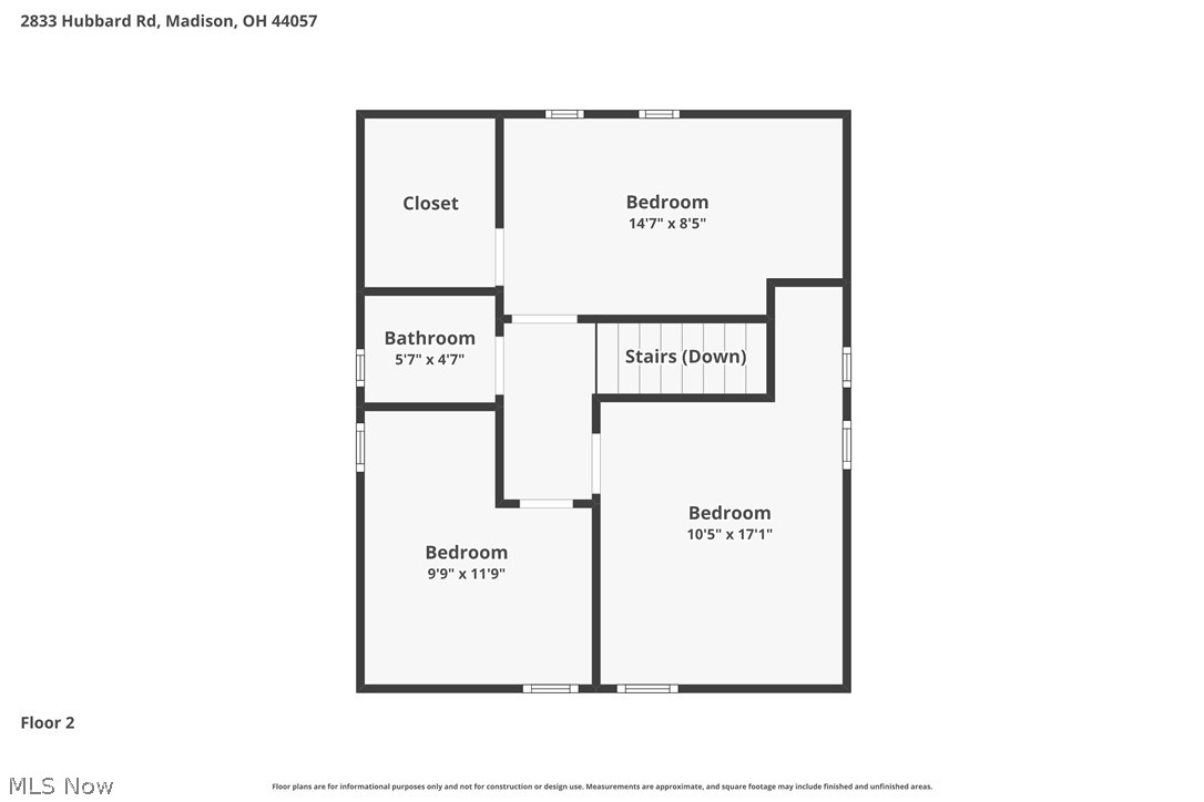 2833 Hubbard Road Madison OH 44057