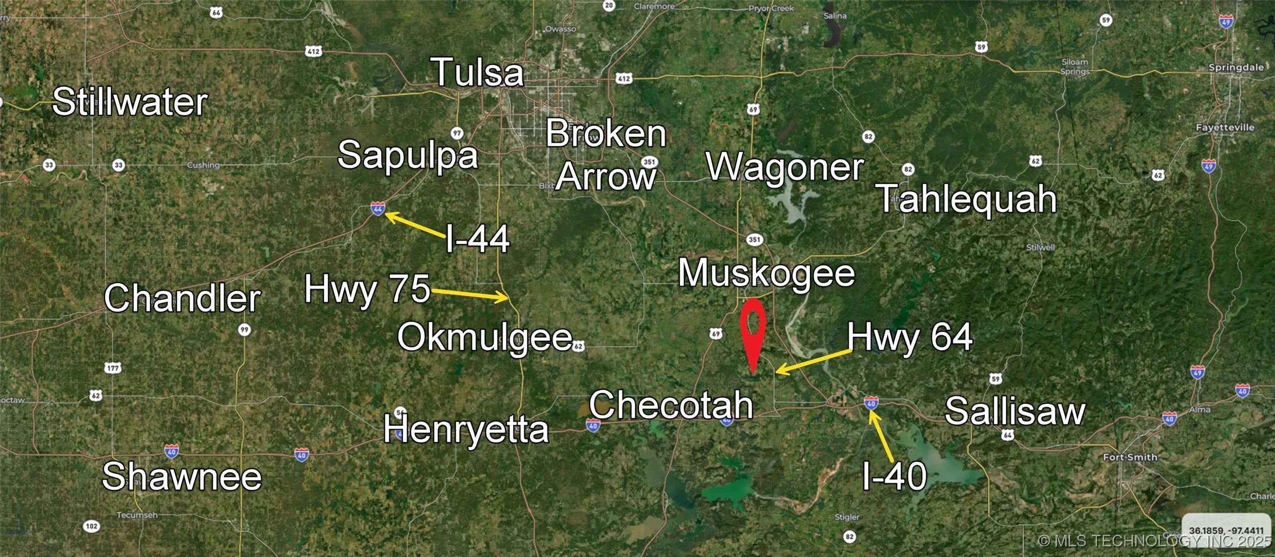 7121 S Cherokee Street Muskogee OK 74403