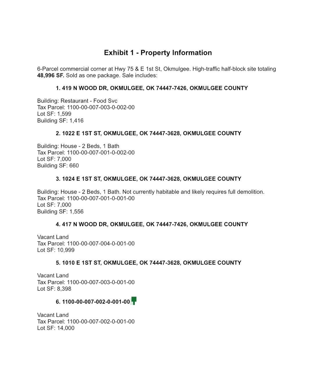419 N Wood Drive Okmulgee OK 74447