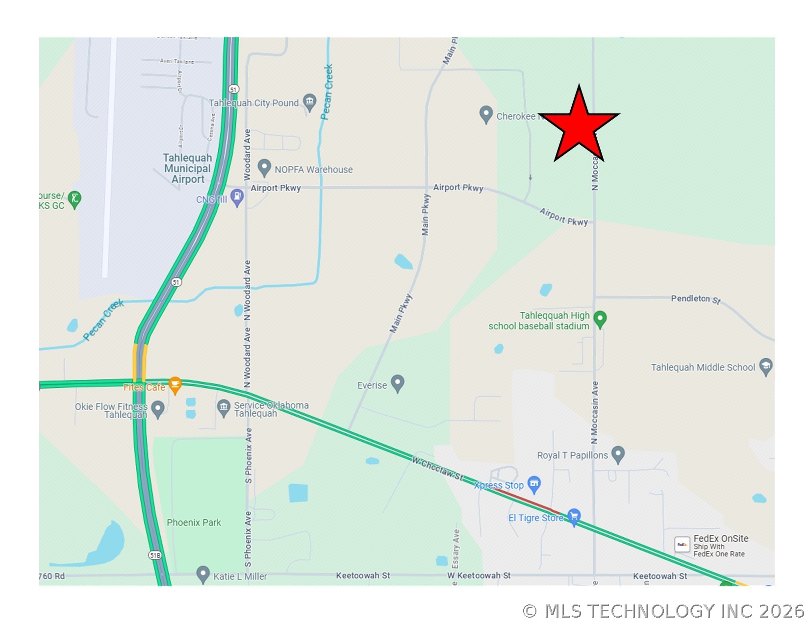 1040 N Moccasin Avenue Tahlequah OK 74464