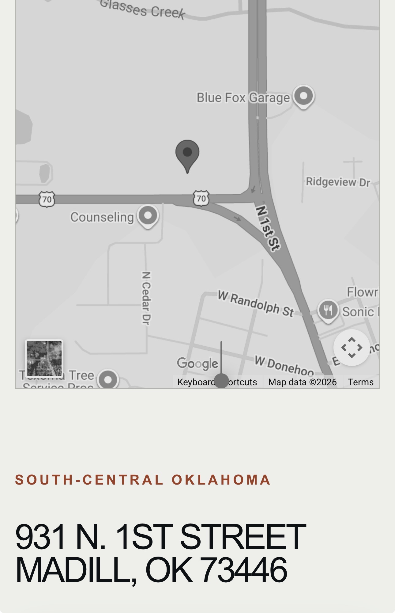 931 1st Street Madill OK 73446