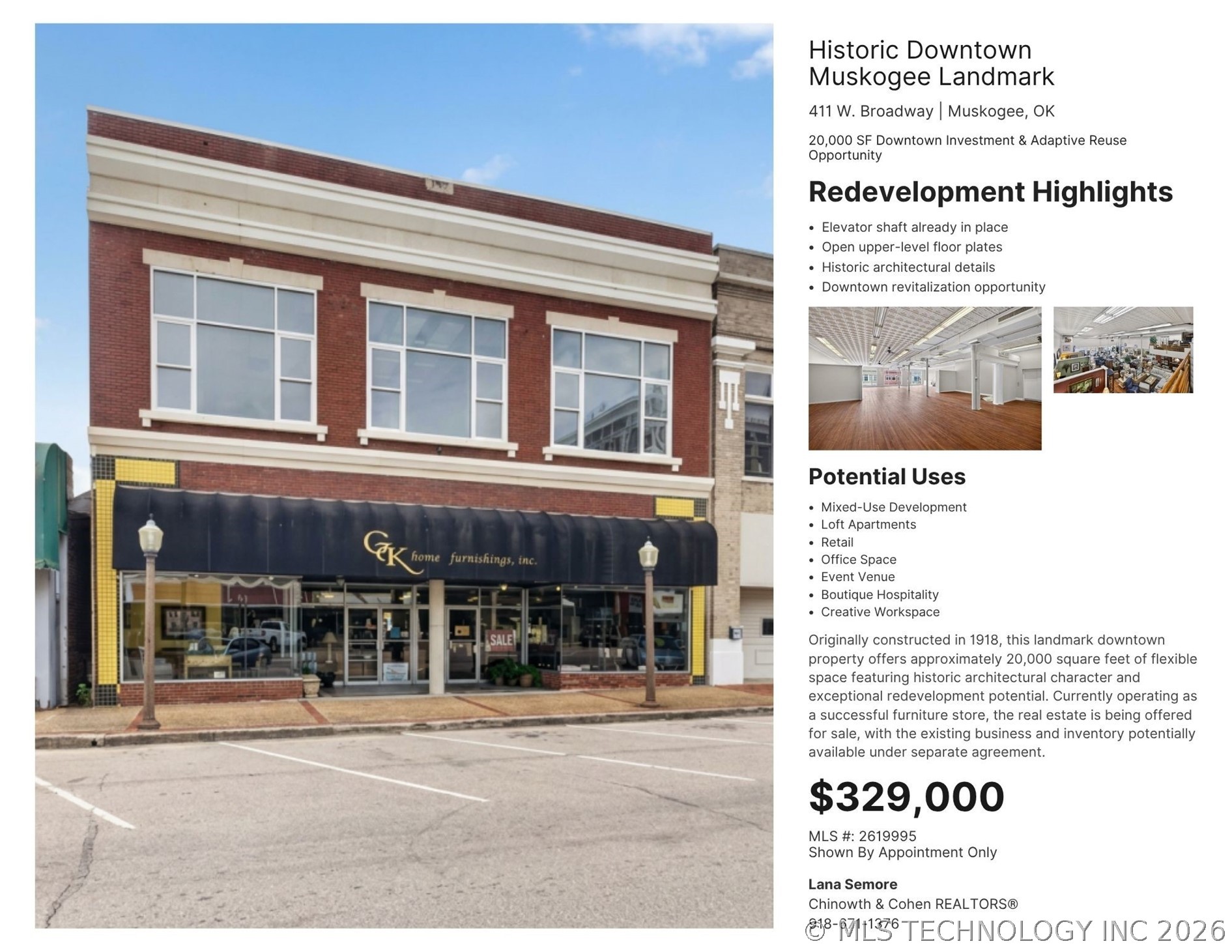 411 W Broadway Street Muskogee OK 74401
