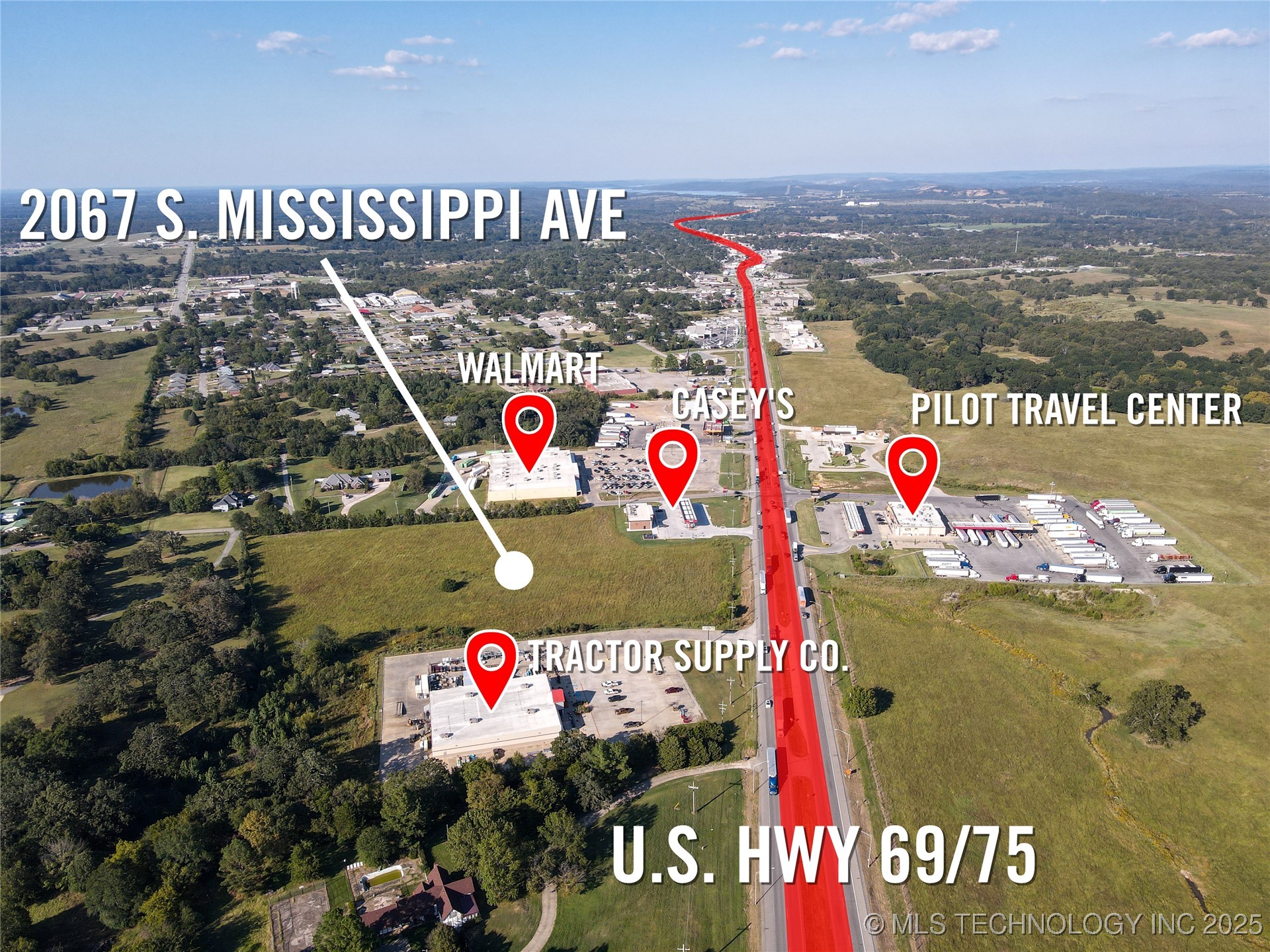 2067 S Mississippi Highway Atoka OK 74525