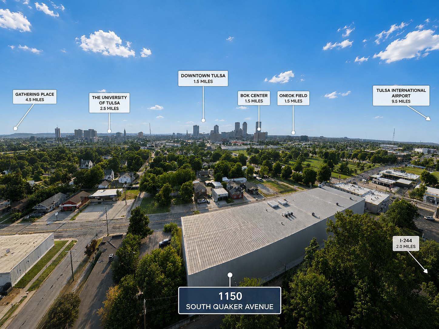 1150 S Quaker Avenue Tulsa OK 74120