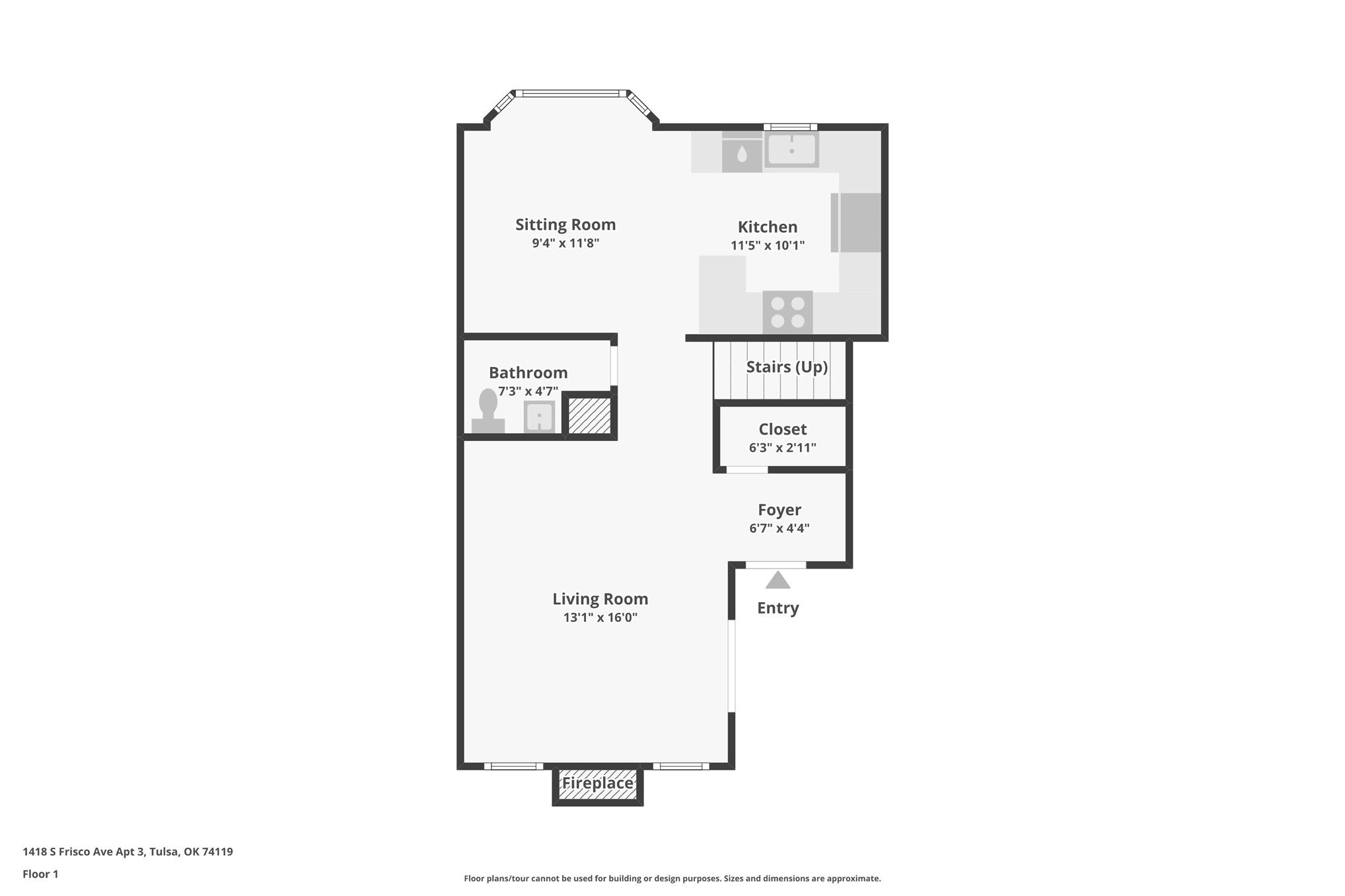1418 S Frisco Avenue Tulsa OK 74119