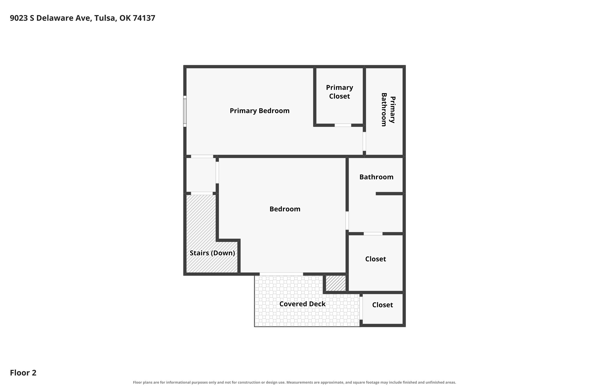 9023 S Delaware Avenue Tulsa OK 74137