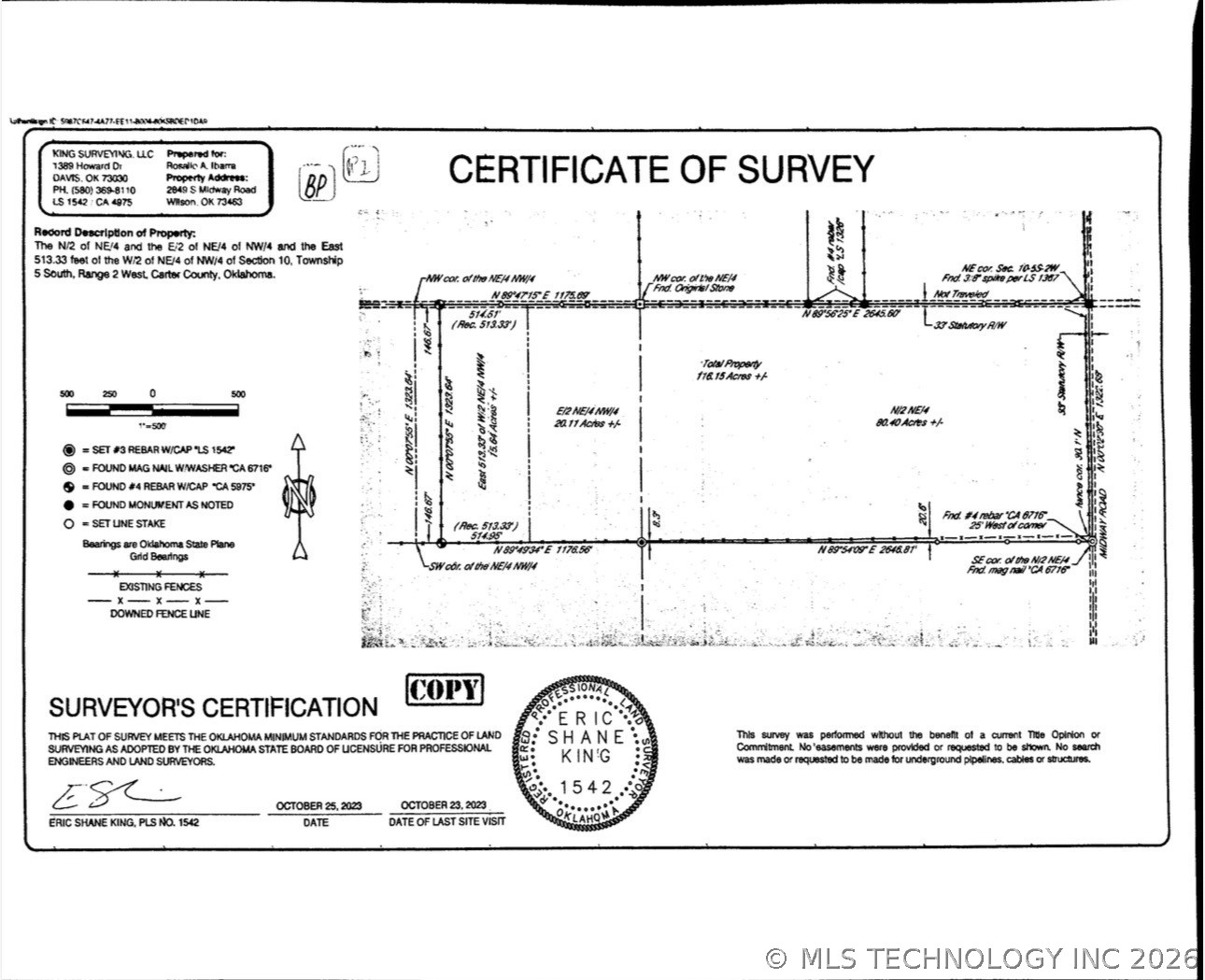 0000 S Midway Road Wilson OK 73463