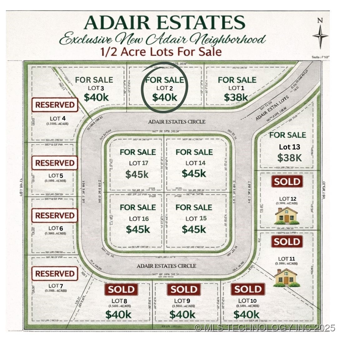 546 SE Adair Estates Circle Adair OK 74330