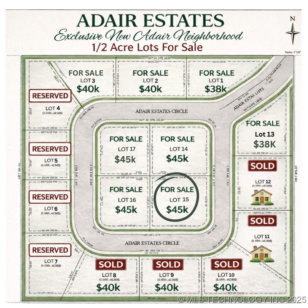 581 SE Adair Estates Circle Adair OK 74330