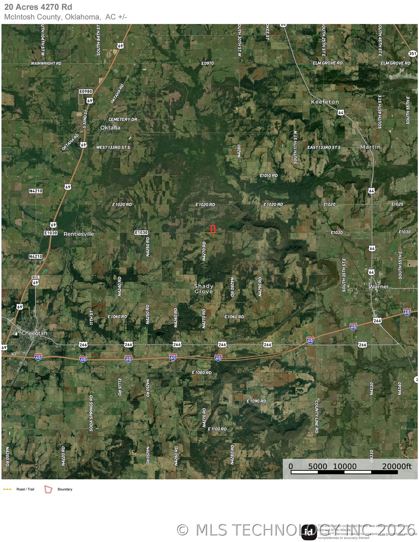 S 4270 Road Checotah OK 74426
