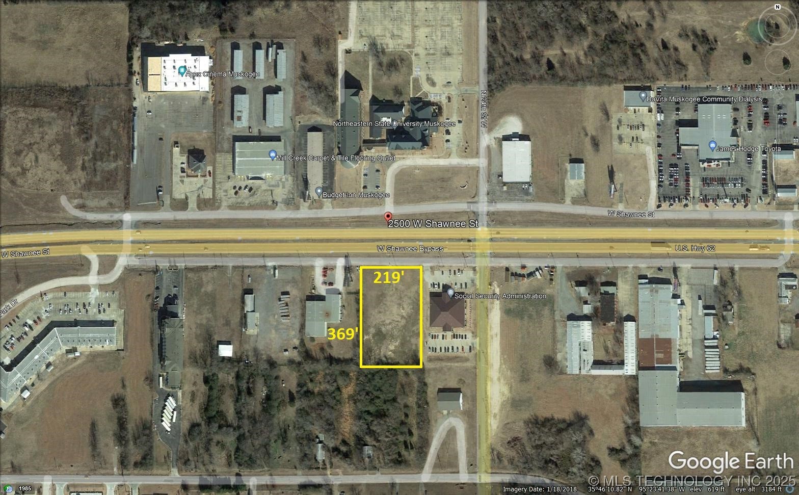 2500 W Shawnee Street Muskogee OK 74401