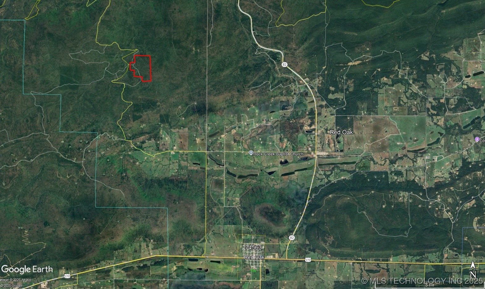NE 155th Street Red Oak OK 74563