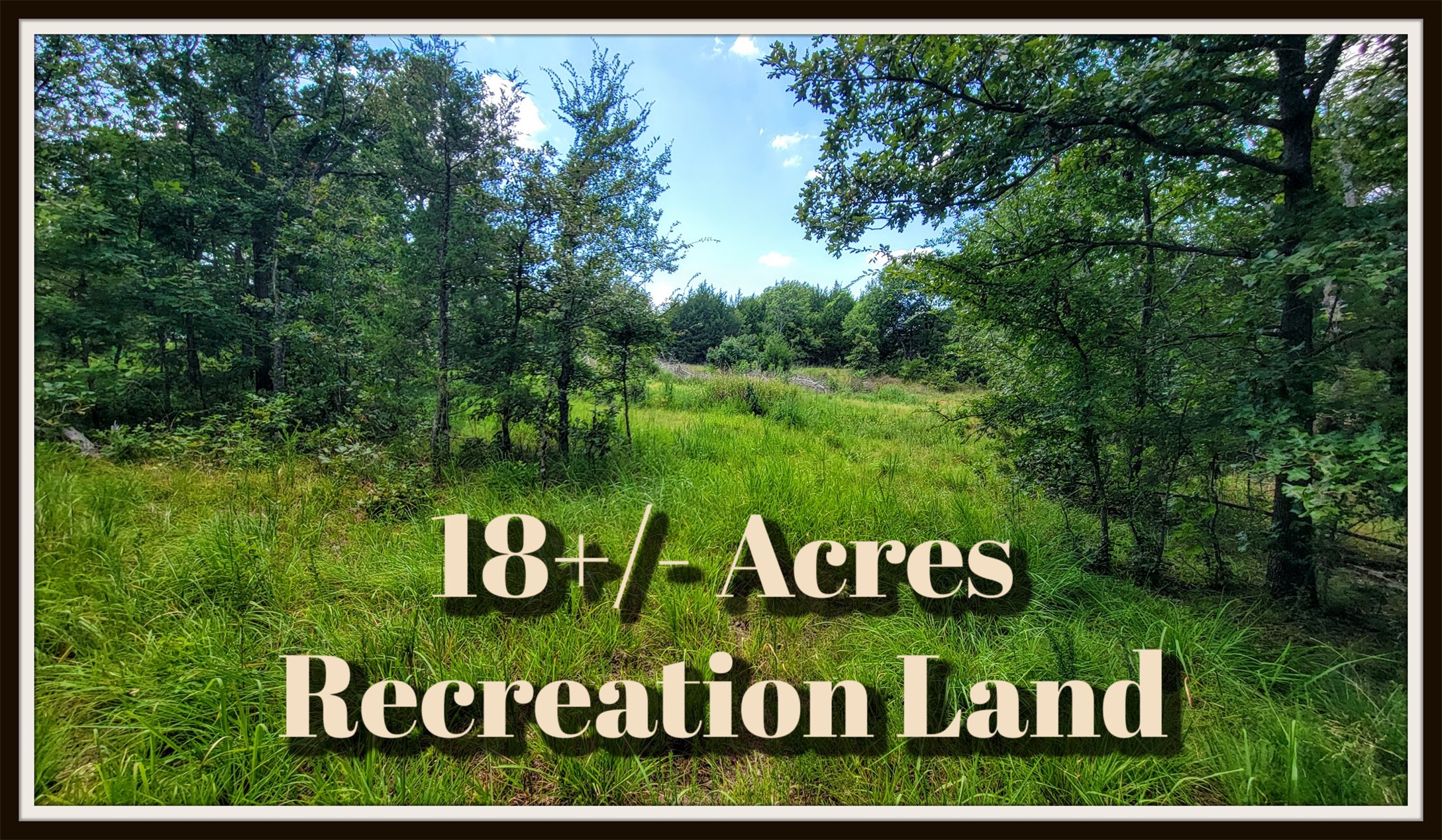 County Road 1475 Francis OK 74844