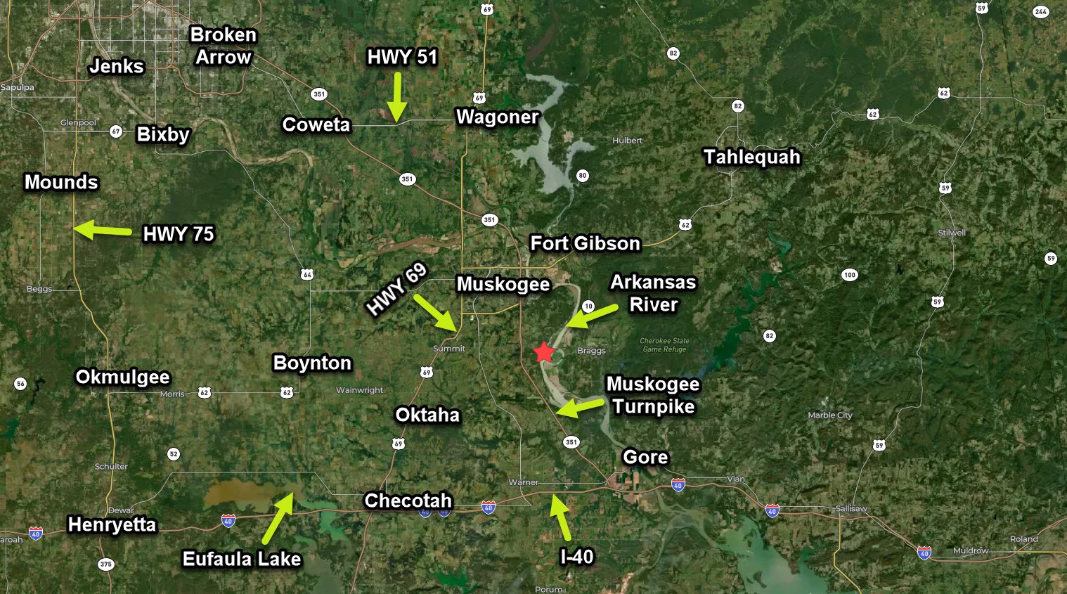 1 E Davis Field Road Muskogee OK 74403
