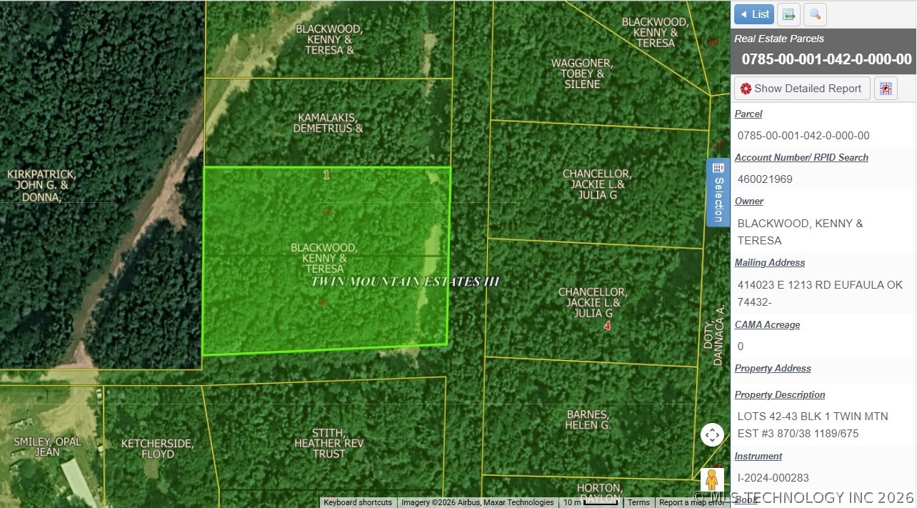 42 Holiday Lane Eufaula OK 74432