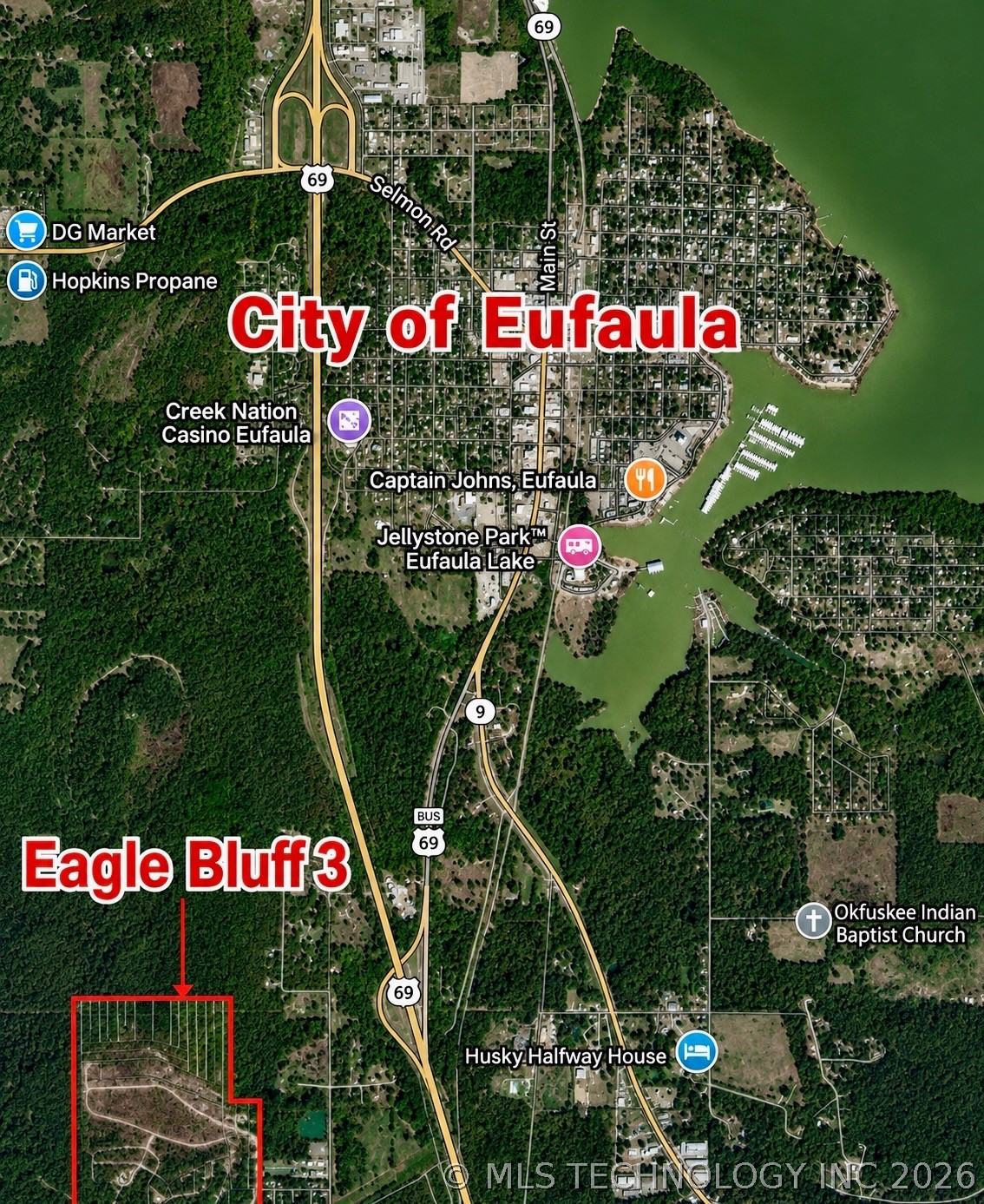 Eagle Bluff Eufaula OK 74432