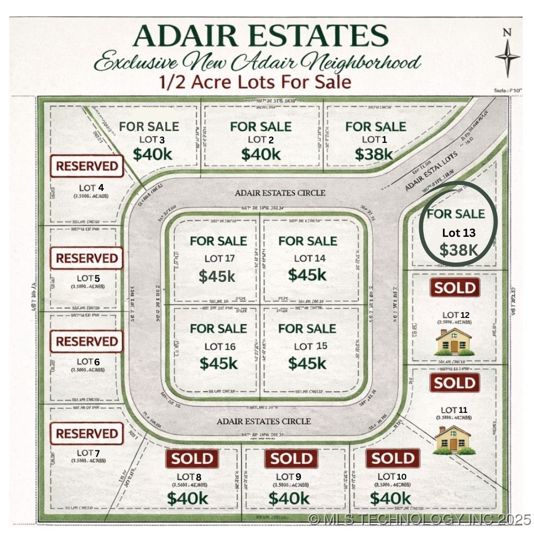 598 SE Adair Estates Circle Adair OK 74330