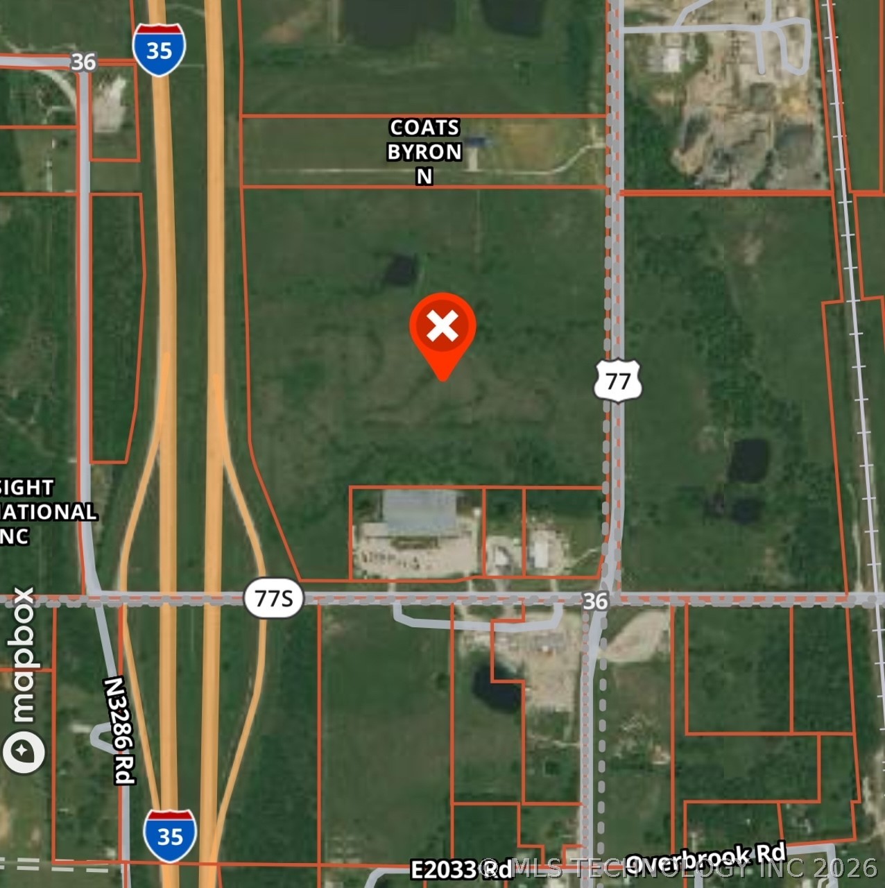 State Highway 77 Overbrook OK 73453
