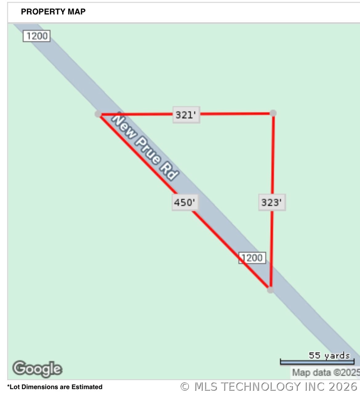 New Prue Road Cleveland OK 74020