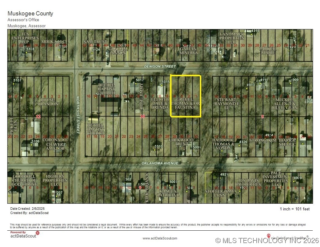 Denison Street Muskogee OK 74401