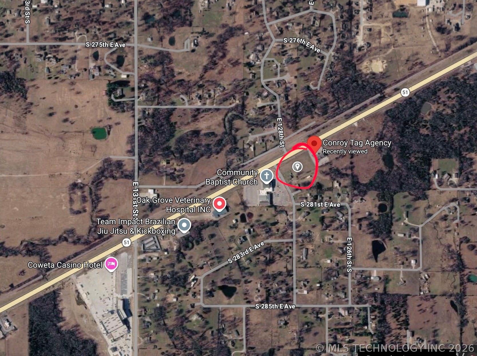 13800 S State Highway 51 Coweta OK 74429