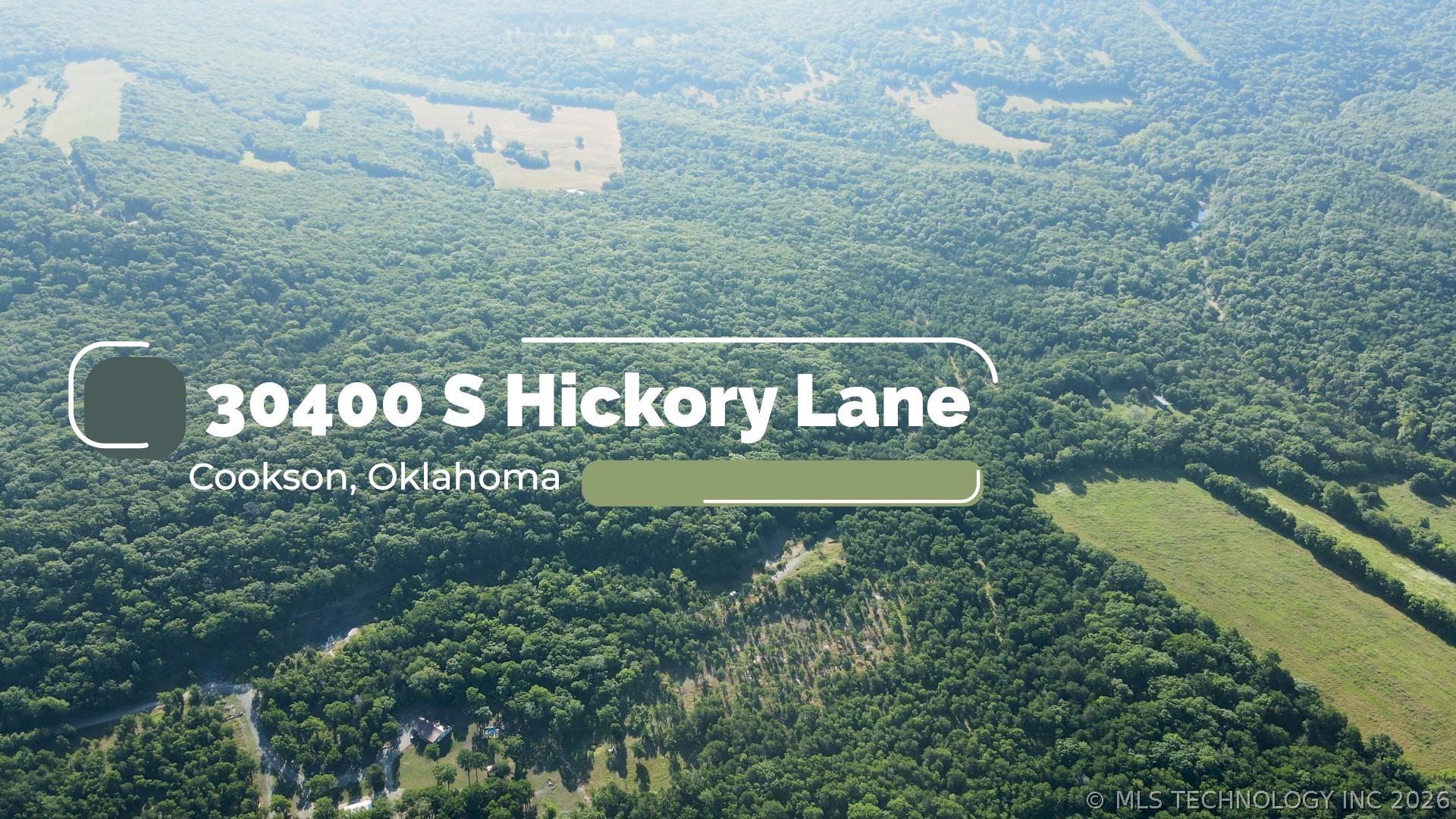 30400 S Hickory Lane Cookson OK 74427